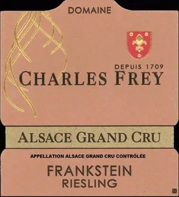 Alsace Frankstein Grand Cru Riesling