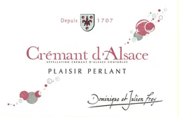 Cremant d'Alsace Plaisir Perlant