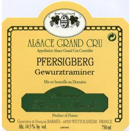 Pfersigberg Gewurztraminer