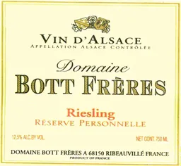 Personnelle Reserve Riesling