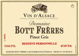 Reserve Personelle Pinot Gris