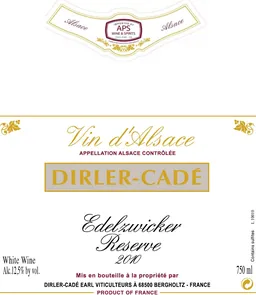 Edelzwicker Reserve
