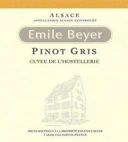 Cuvee de l'Hostellerie Pinot Gris