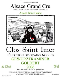 Clos St Immer Selection de Grains Nobles Goldert Gewurztraminer