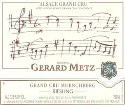 Alsace Muenchberg Grand Cru Riesling