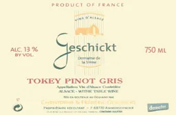 Alsace Pinot Gris