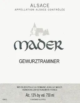 Alsace Gewurztraminer