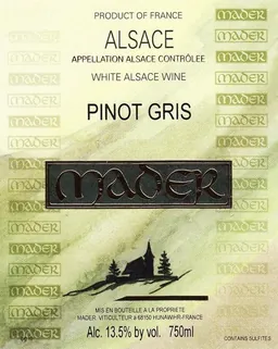 Alsace Pinot Gris