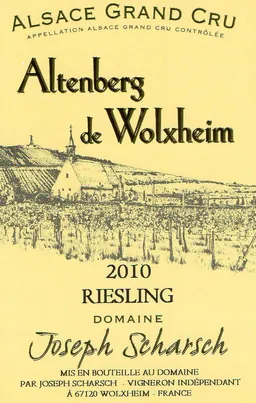 Altenberg de Wolxheim Riesling