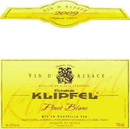 Alsace Pinot Blanc