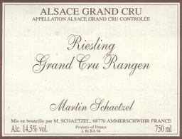 Alsace Rangen Grand Cru Riesling