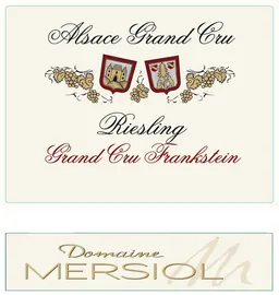 Alsace Frankstein Grand Cru Riesling