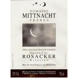 Rosacker Riesling Grand Cru