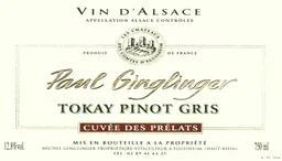 Cuvee des Prelats Pinot Gris