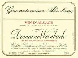 Altenbourg Gewurztraminer