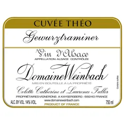Cuvee Theo Clos de Capucins Gewurztraminer