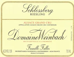 Schlossberg Grand Cru Riesling