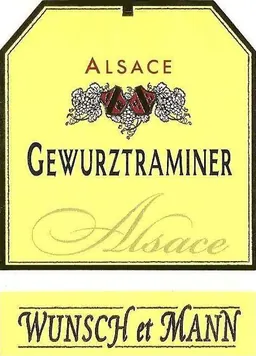 Alsace Gewurztraminer