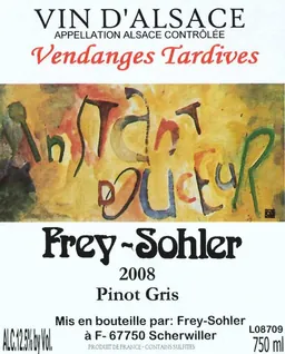 Vendanges Tardives Pinot Gris