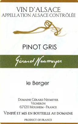 Le Berger Pinot Gris