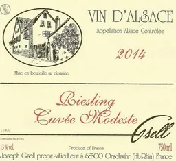 Cuvee Modeste Riesling