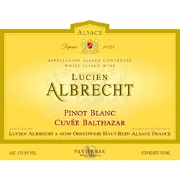 Cuvee Balthazar Reserve Pinot Blanc