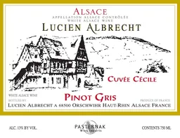 Cuvee Cecile Pinot Gris