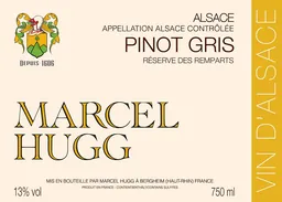Des Remparts Reserve Pinot Gris