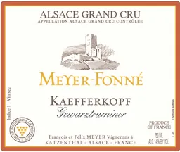 Kaefferkopf Gewurztraminer Grand Cru