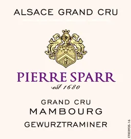 Mambourg Grand Cru Gewurztraminer