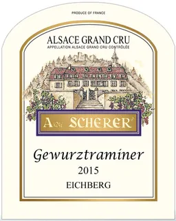 Alsace Eichberg Grand Cru Gewurztraminer