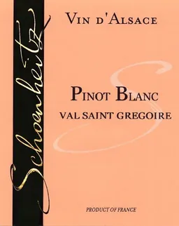Val Saint Gregoire Pinot Blanc