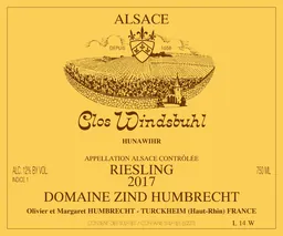 Domaine Zind-Humbrecht Clos Windsbuhl Riesling