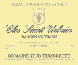 Rangen de Thann Clos St. Urbain Grand Cru Riesling