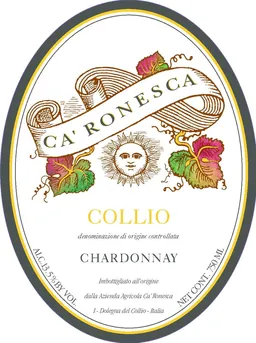 Azienda Agricola Ca' Ronesca Collio Chardonnay