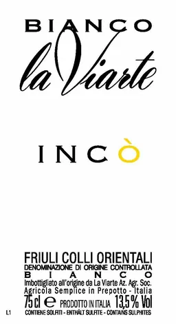 Colli Orientali del Friuli Inco
