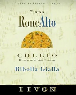Collio Tenuta RoncAlto Ribolla Gialla