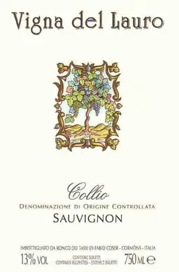 Collio Vigna del Lauro Sauvignon