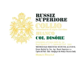 Russiz Superiore Collio Col Disore