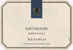 Venezia Giulia Ronco Calaj Sauvignon