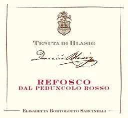 Friuli Isonzo Refosco dal Peduncolo Rosso
