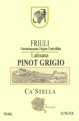 Friuli Latisana Ca'Stella Pinot Grigio