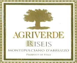 Agriverde Cantina Montepulciano d'Abruzzo Riseis