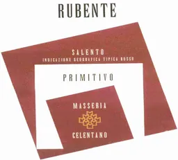 Alberto Longo Salento Masseria Celentano Rubente Primitivo