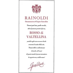 Aldo Rainoldi Rosso di Valtellina