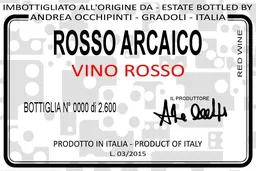 Andrea Occhipinti Rosso Arcaico