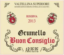 Valtellina Superiore Grumello Buon Consiglio Riserva
