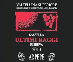 Ar. Pe. Pe. Valtellina Superiore Sassella Ultimi Raggi Riserva