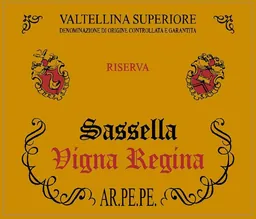 Valtellina Superiore Sassella Vigna Regina Riserva