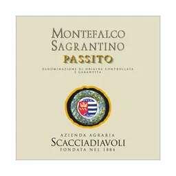 Azienda Agraria Scacciadiavoli Scacciadiavoli Sagrantino di Montefalco Passito